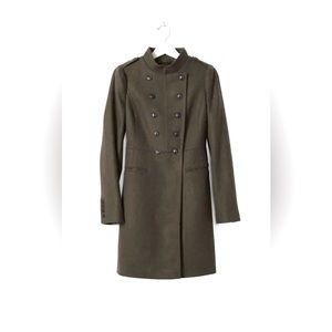 Banana Republic Wool Blend Military Jacket